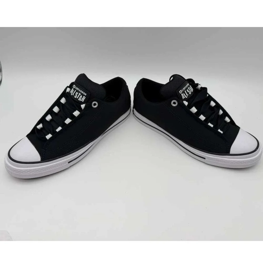 Converse All Star‎ Sneakers - Black Canvas - Men's 9.5 / Women's 11 NWT - Picture 3 of 6